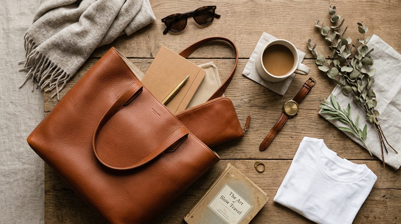 best leather travel tote bag BEIS The in Brown leather accents and an abundance of pockets for all your essentials The 5 Best Leather Tote