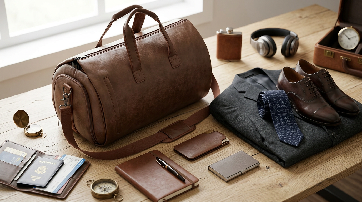 7 Best leather duffel bags for business trips in 2026 – Luhxe