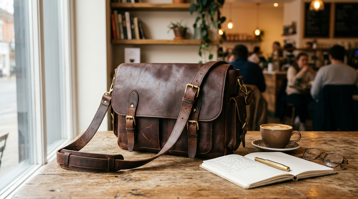 Best Leather Courier Bag for Daily Travel and Professional Use