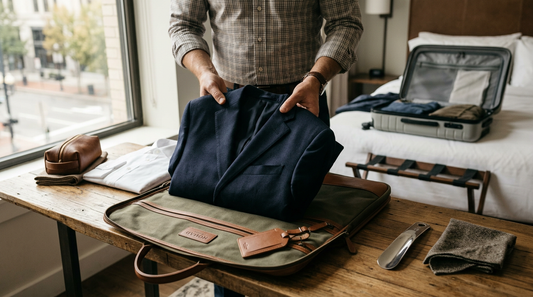 How to Fold a Suit for Travel Without Wrinkles