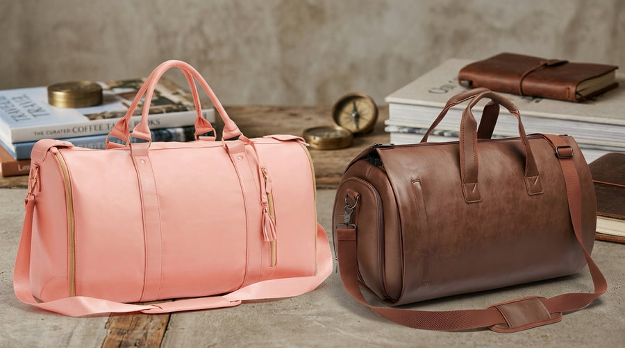 Leather duffel vs travel bag comparison for smart luggage choices
