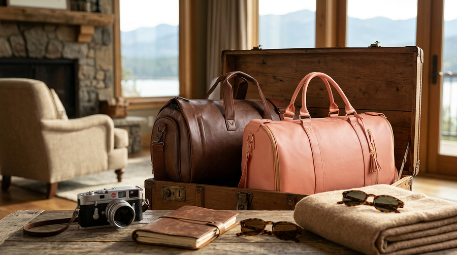 5 Reasons Why a Weekend Leather Duffle Bag Is the Best Carry On Choice