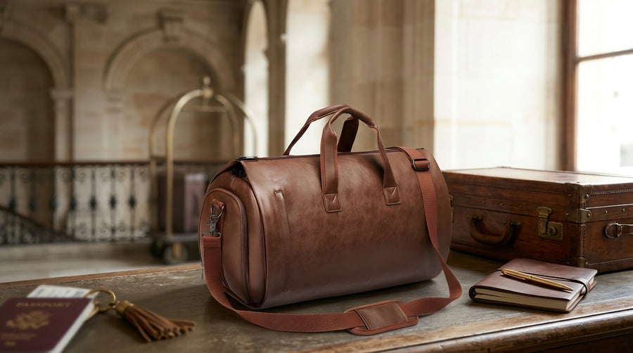 Finding the Perfect Mens Luggage Luxury Leather Holdall for Weekend Getaways