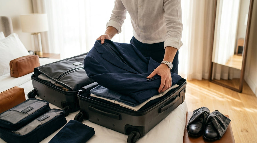 How to Pack Suits in a Suitcase