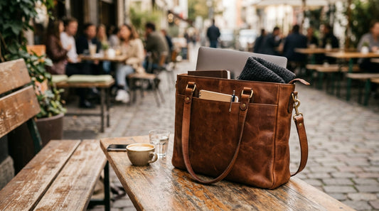 Why Professionals Need a Leather Commuter Tote for Style and Durability