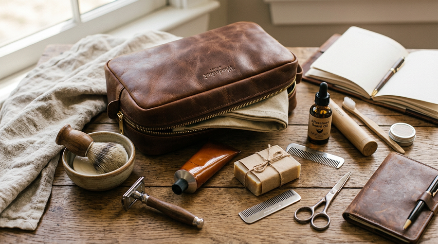 The 7 Best Dopp Leather Travel Kit Options for Organized Travel