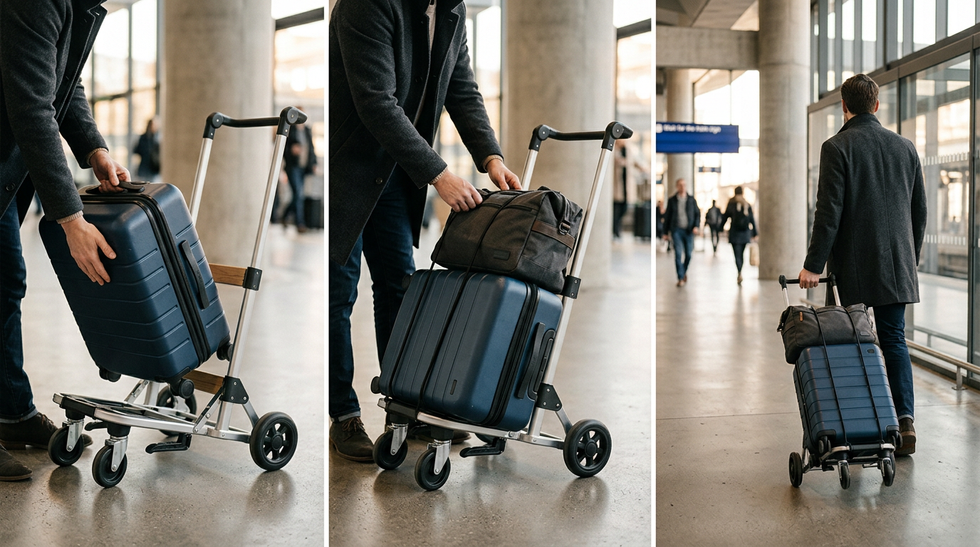 The Best Wheeled Luggage Cart for Efficient Airport Travel