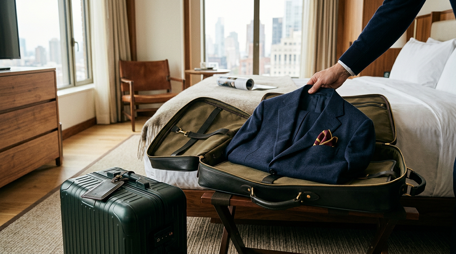 How to Travel with a Suit Without Wrinkles