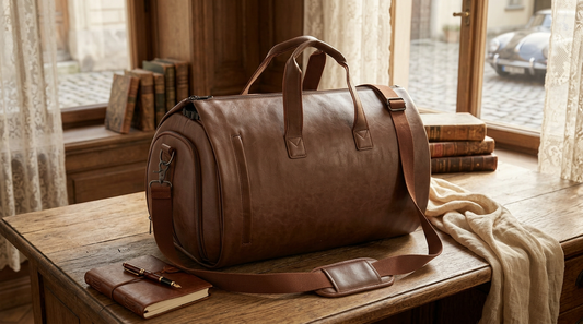 Luhxe Leather Duffel Bag Review Quality Style and Durability