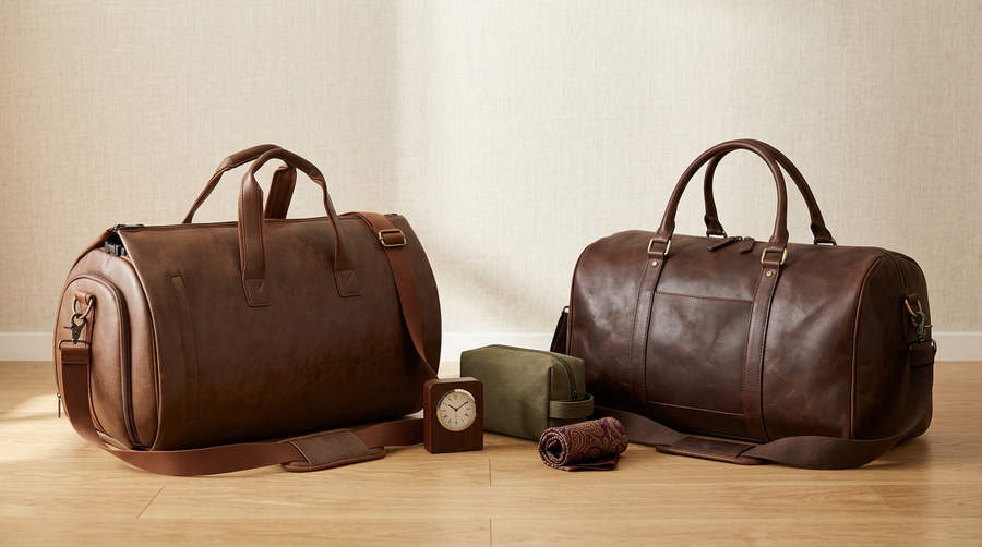 The Best Leather Overnight Duffel Bag Materials and Styles for 2026