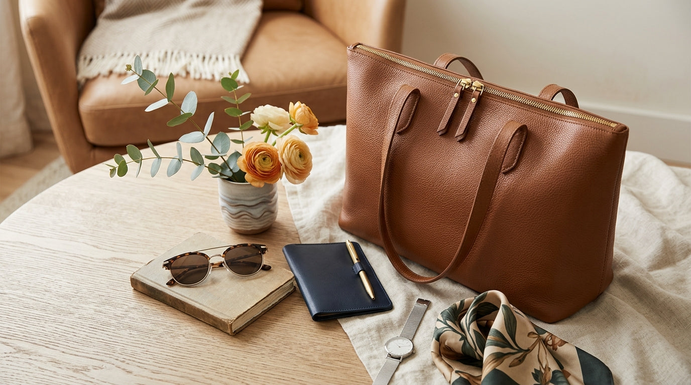 7 Best Luxury Tote Bag with Zipper Options for Travel and Work