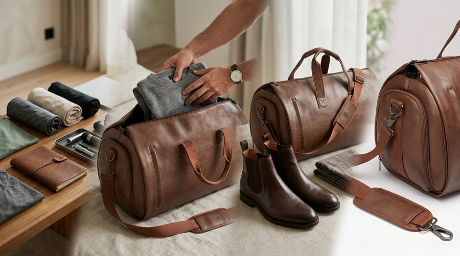 How to Properly Clean and Store a Mens Designer Holdall Bag