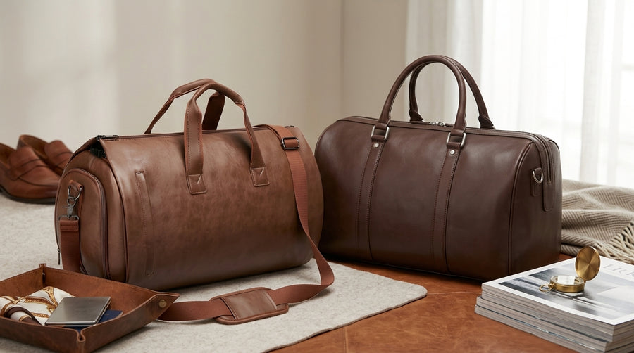 Tumi Corporate Weekender Duffel vs Luhxe Leather Duffel Comparison 2026