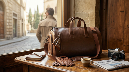 How to Pack a Mens Leather Weekender Bag for Short Trips