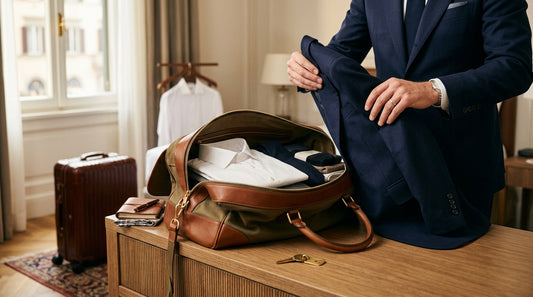 Professional Methods for Packing a Suit Jacket Without Wrinkles