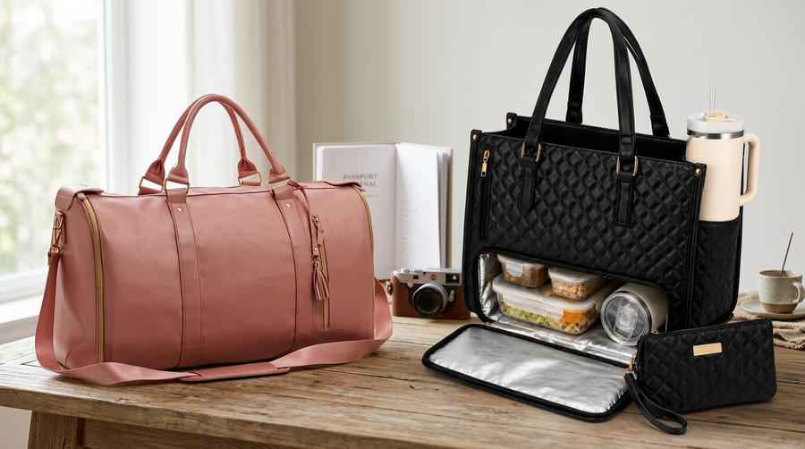 Luhxe Travel Bag 2.0 vs Luhxe 3 in 1 Tote Bag