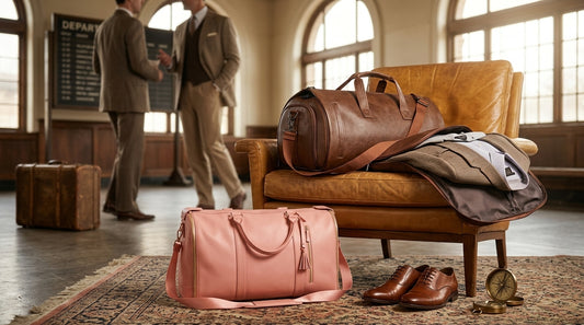 Why every professional needs a leather weekender garment bag