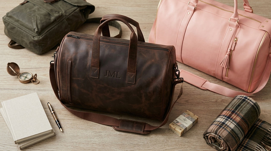7 Best Monogrammed Travel Bag Styles for Every Type of Trip