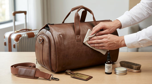 Leather Duffel Bag Maintenance for Cleaning and Conditioning