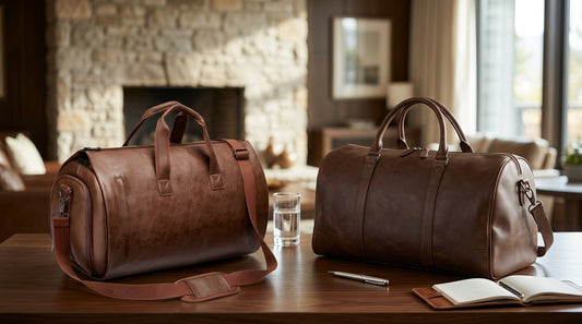 Why the Luhxe Duffel Is the Best Luxury Leather Overnight Bag for Value