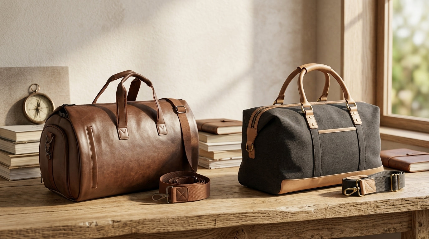 Leather Duffel Bag vs Weekender Comparison for Your 2026 Travels