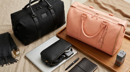 Tumi corporate weekender duffel black: comparing dark aesthetic travel gear