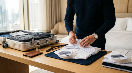 How to Fold a Business Shirt for Travel for a Wrinkle Free Arrival