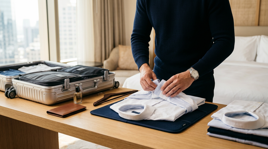 How to Fold a Business Shirt for Travel for a Wrinkle Free Arrival