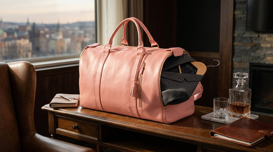 Why Every Professional Needs a Leather Suit Carrier Bag