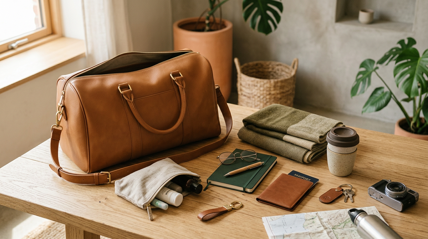 7 Best Vegan Leather Travel Bag Options for Style and Durability