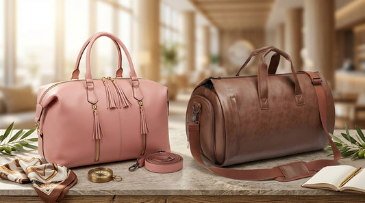 Women's Large Weekend Bag Designer Size and Capacity Comparison