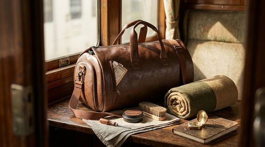 How to Style and Maintain a Vintage Leather Duffel Bag for Years of Travel