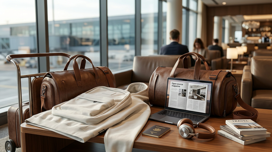 The Benefits of a Luxury Leather Laptop Backpack for Business Travel