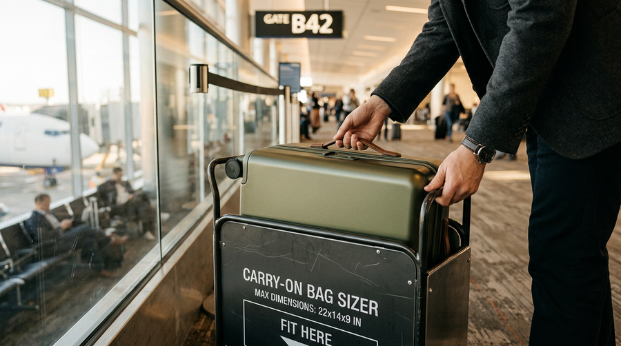 How to Successfully Use the Airport Carry-on Bag Sizer