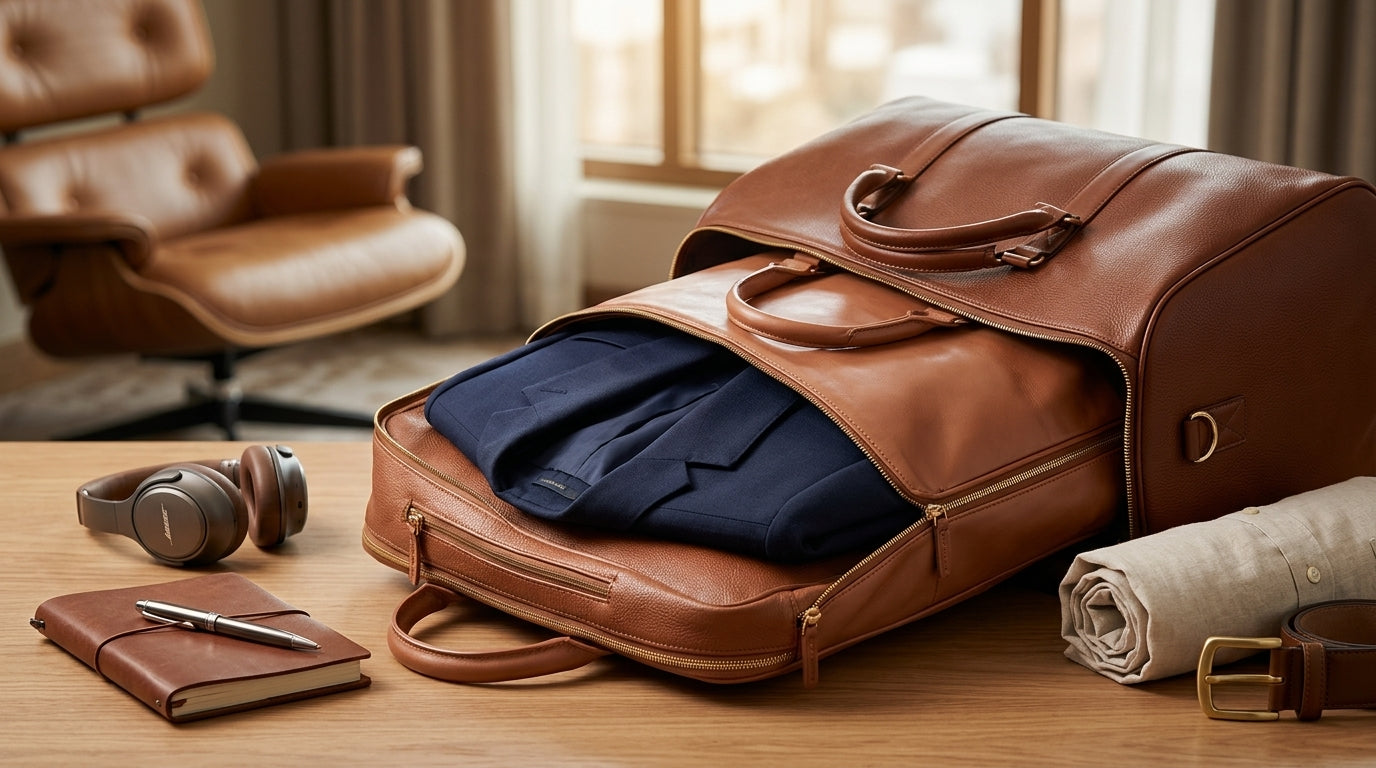 Why a carry on garment duffel bag is the best travel investment