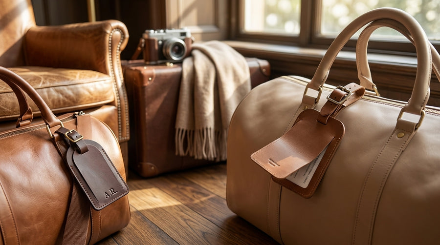 Essential Accessories and Why You Need Mens Leather Luggage Tags