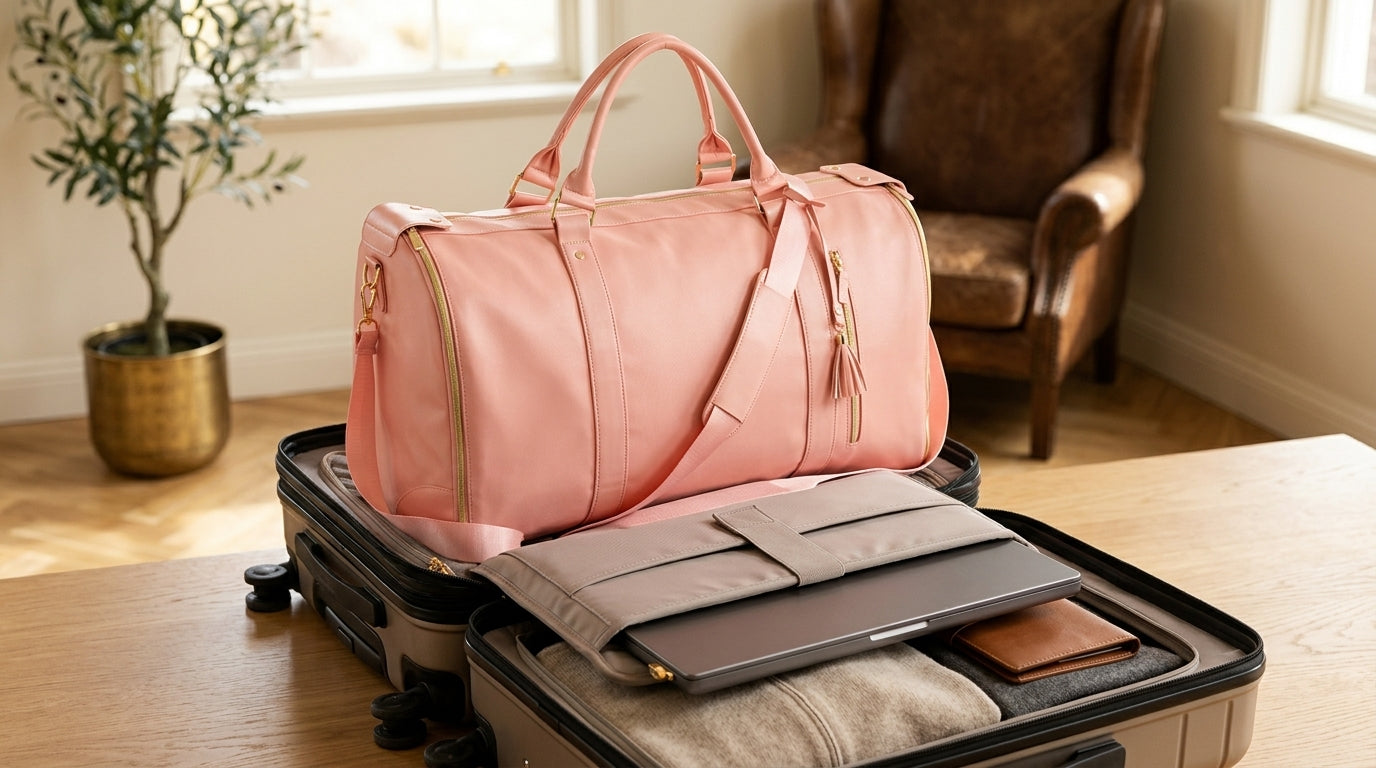 Why a cabin trolley bag with laptop compartment is better for your back and business