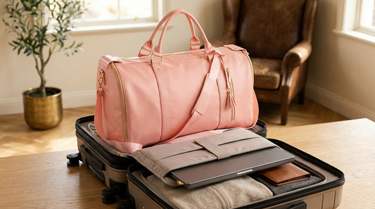 Why a cabin trolley bag with laptop compartment is better for your back and business