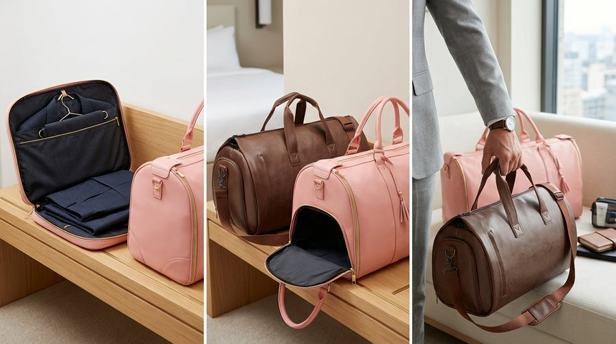 How to pack a carry-on garment bag for suits to avoid wrinkles