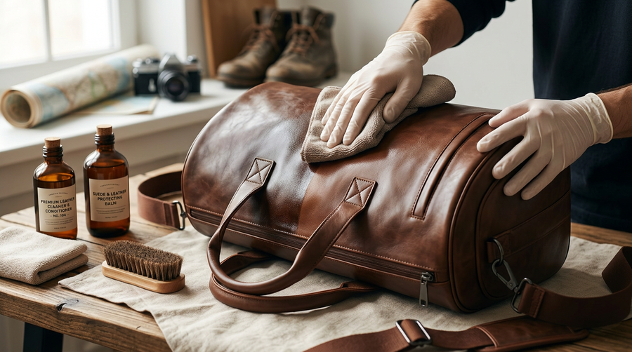 How to Clean Leather Duffel Bag for Long Term Durability