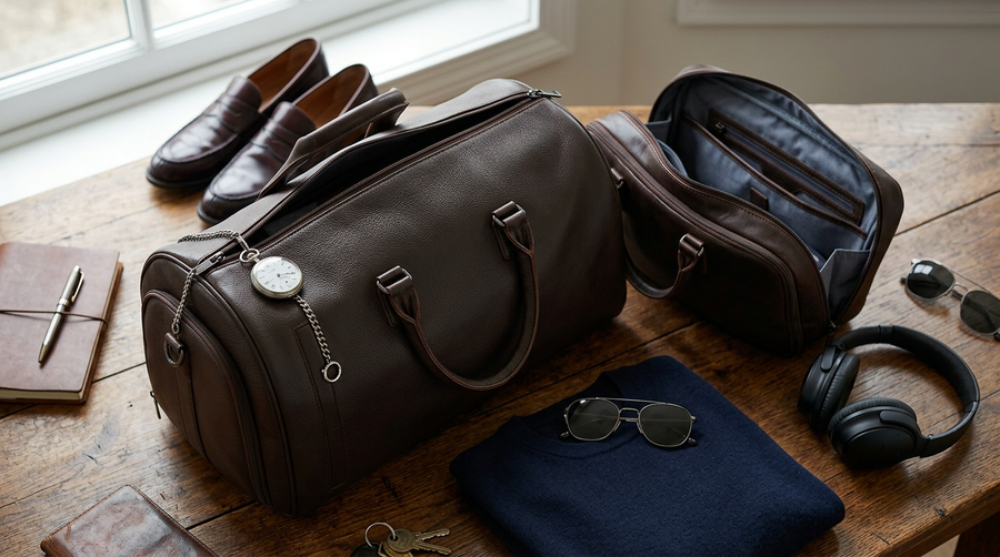 8 Best Leather Cabin Bag Men's Picks for 2026