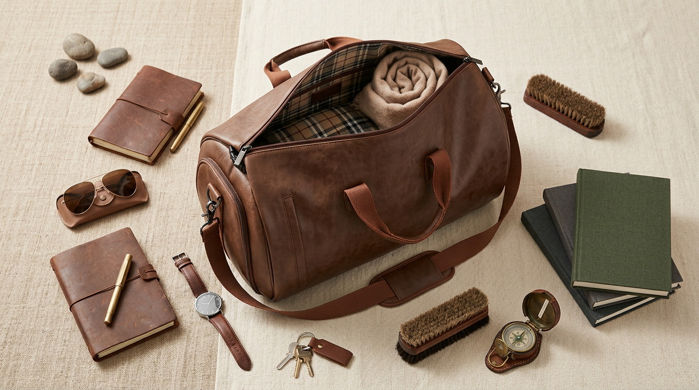 7 Best Fine Leather Duffle Bags for Luxury Weekend Getaways
