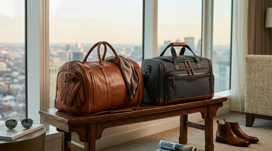 The Best Mens Designer Weekend Travel Bag for a 48 Hour Trip