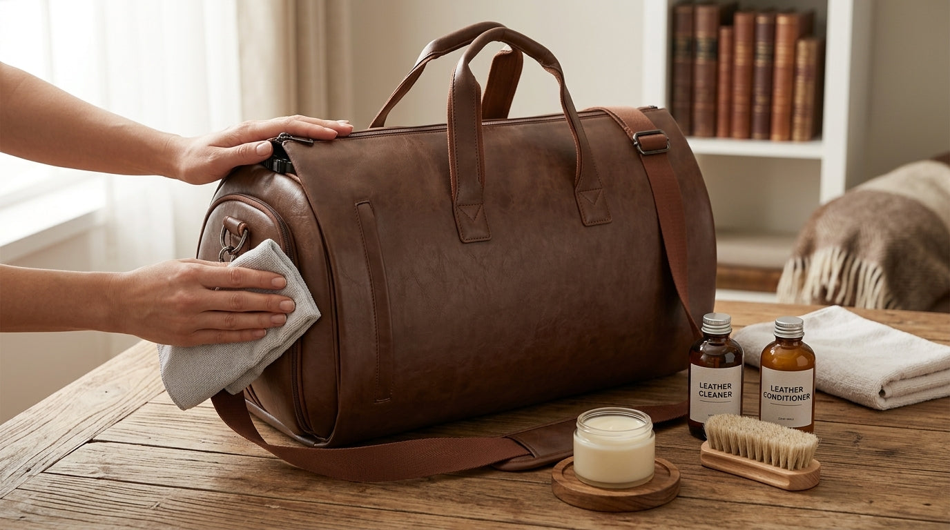 How to Clean a Leather Duffel Bag and Maintain Its Longevity