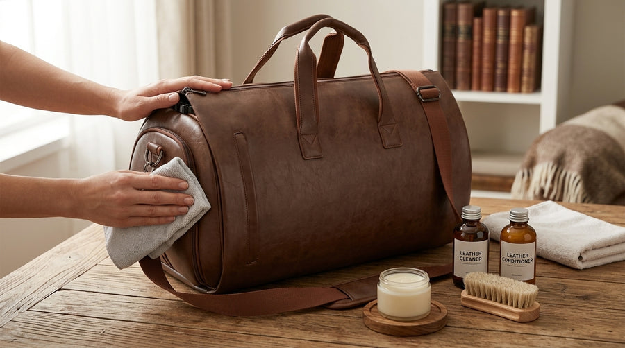 How to Clean a Leather Duffel Bag and Maintain Its Longevity