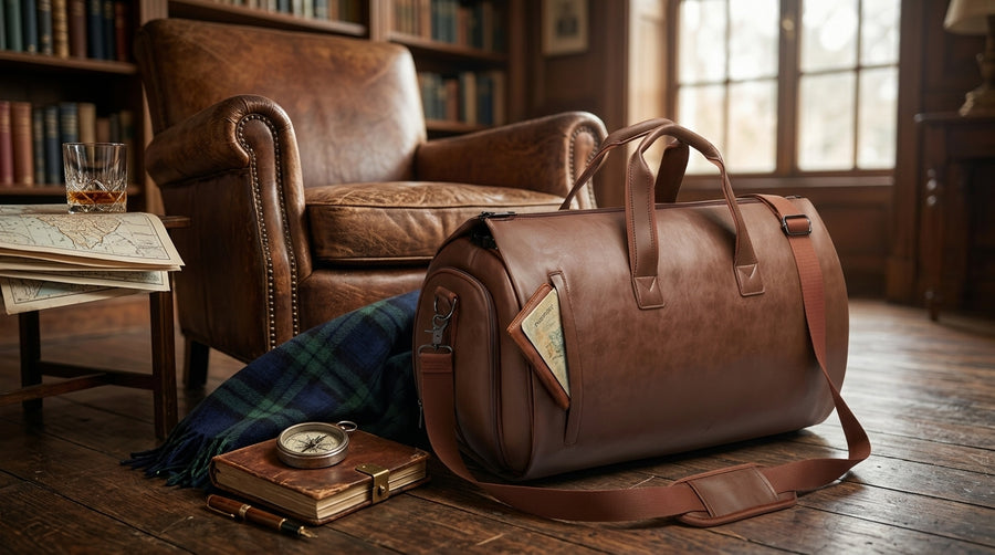 What Makes a Men's Leather Weekend Bag Designer Quality in 2026