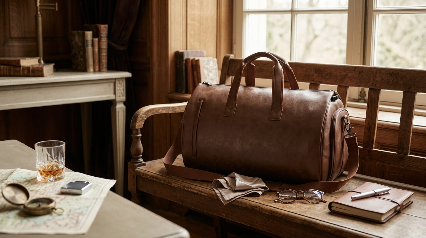 Men's Leather Overnight Bag Guide for the Modern Professional in 2026