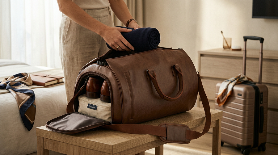 How to Pack a Duffel Bag for a Wrinkle Free Trip