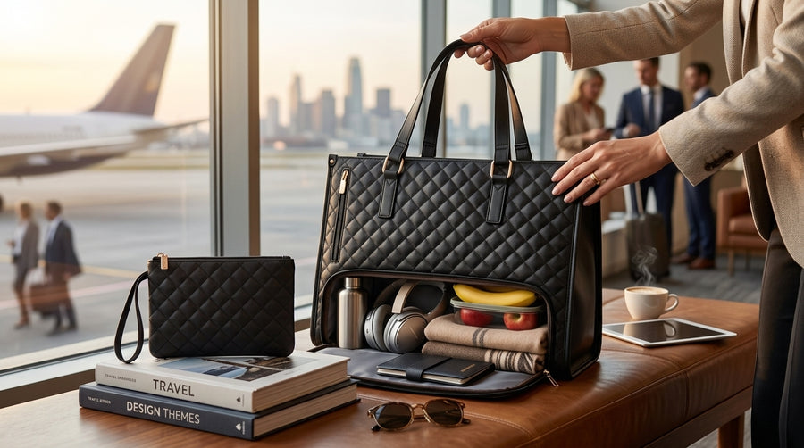 Why Every Frequent Flyer Needs a Versatile Travel Tote Bag for Personal Items