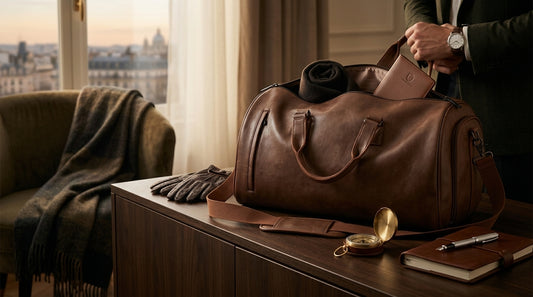 Why Leather is the Best Choice for a Mens Leather Holdall Designer Aesthetic